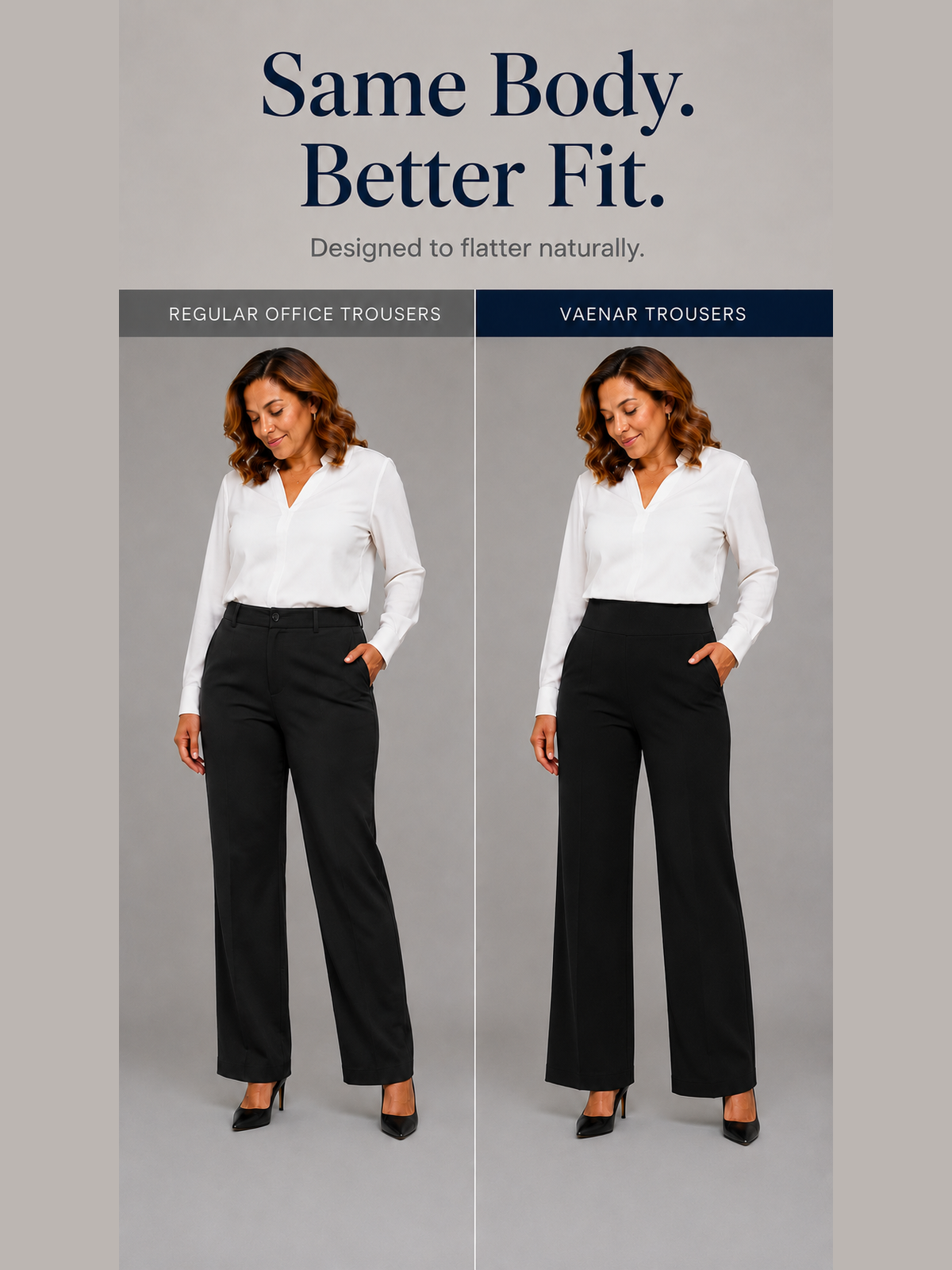 EffortlessFit™ Sculpting Tailored Pants