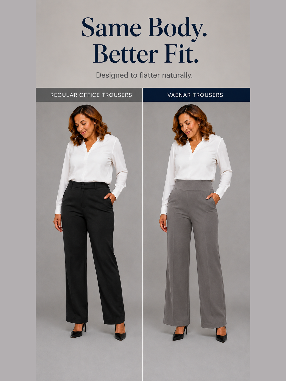 EffortlessFit™ Sculpting Tailored Pants