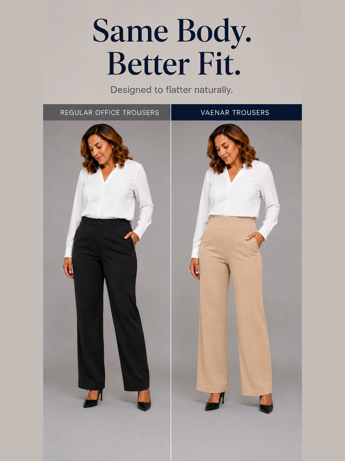 EffortlessFit™ Sculpting Tailored Pants