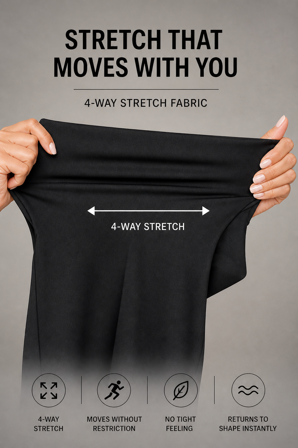 EffortlessFit™ High-Waist Business Pants