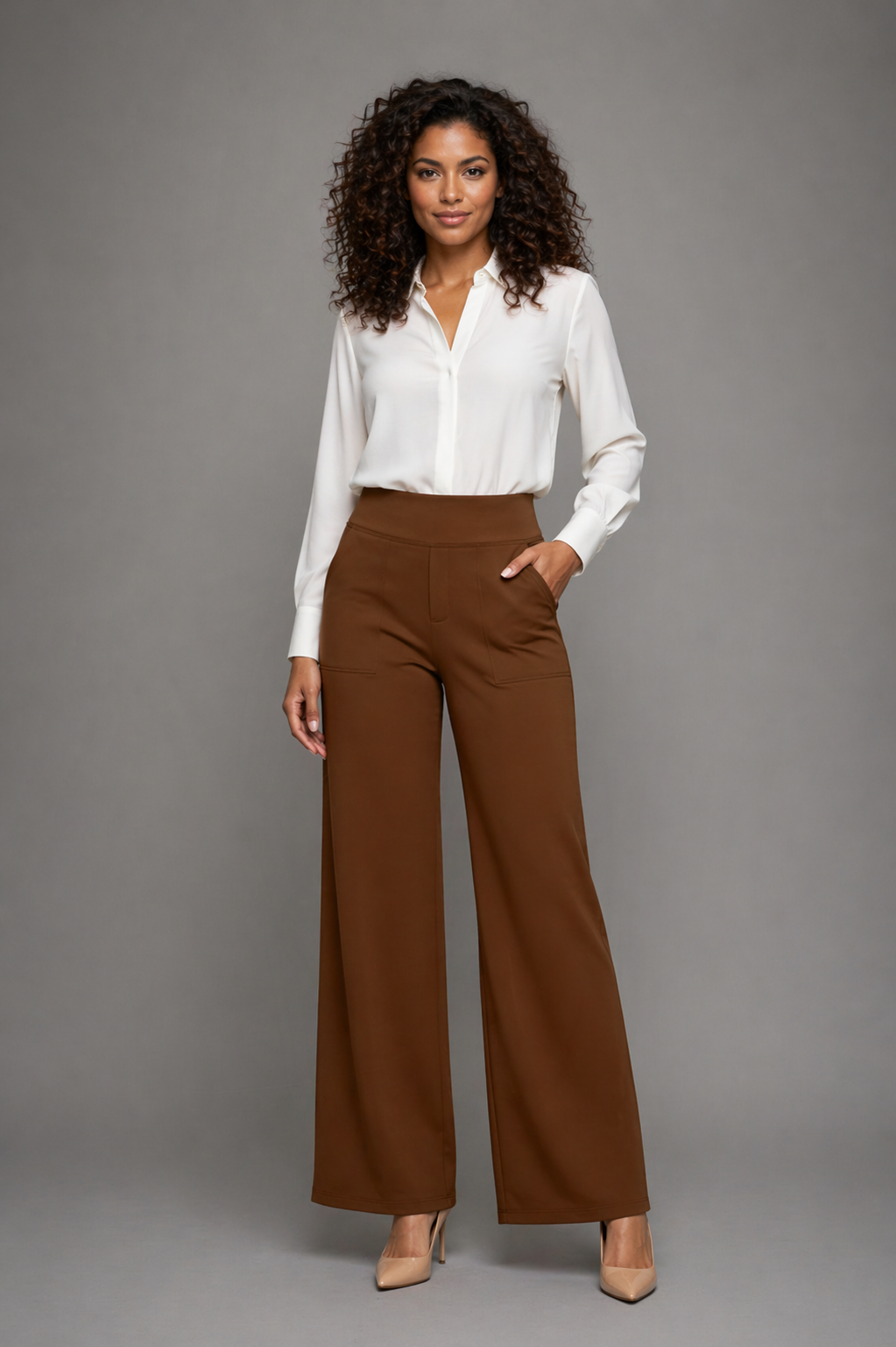 EffortlessFit™ High-Waist Business Pants