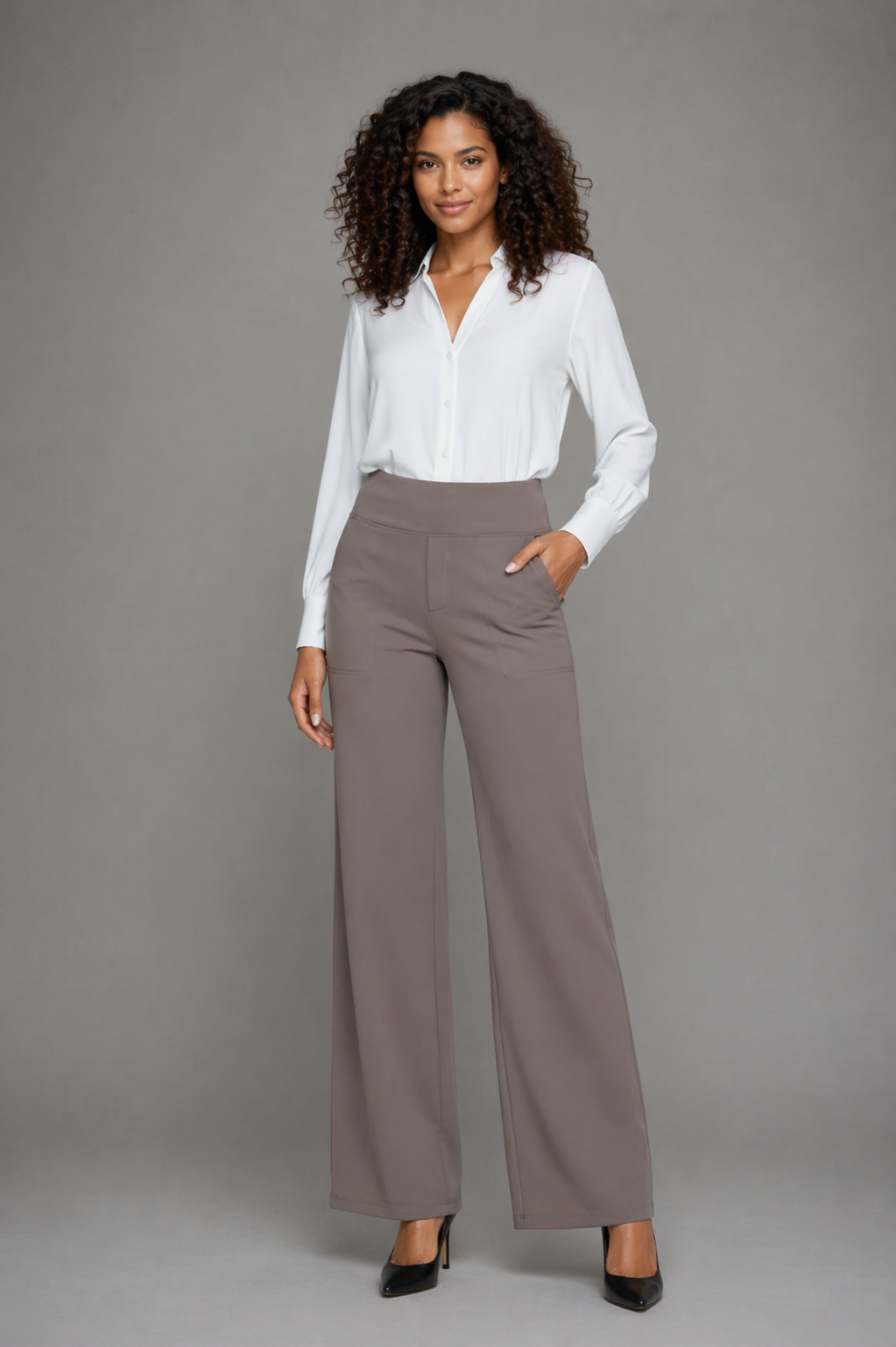 EffortlessFit™ High-Waist Business Pants
