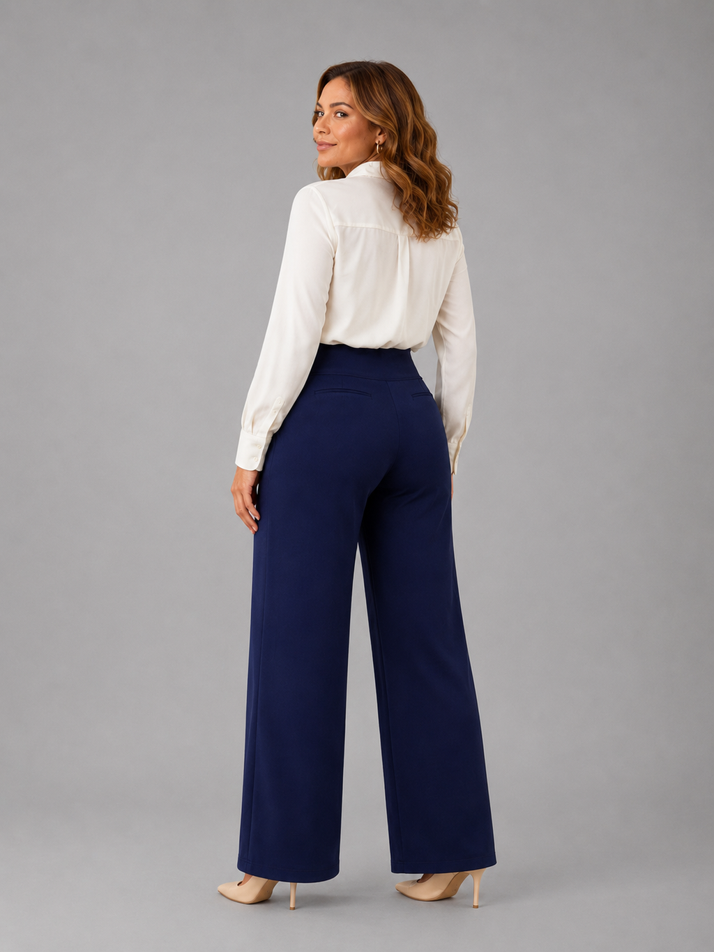 EffortlessFit™ Sculpting Tailored Pants