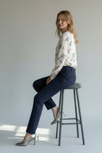 Classic Straight Office Trousers