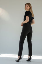 Classic Straight Office Trousers