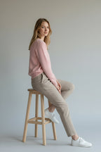 Tailored High-Waist Office Trousers