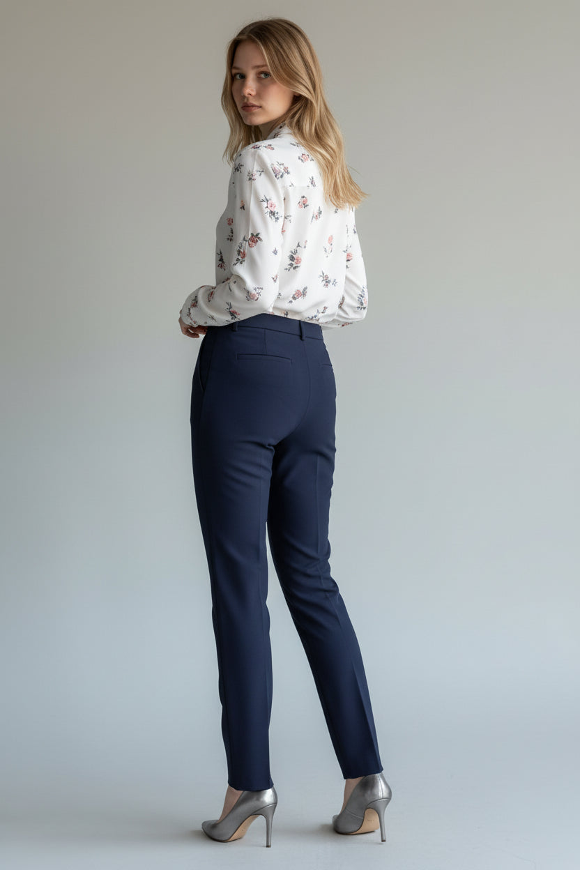 Classic Straight Office Trousers