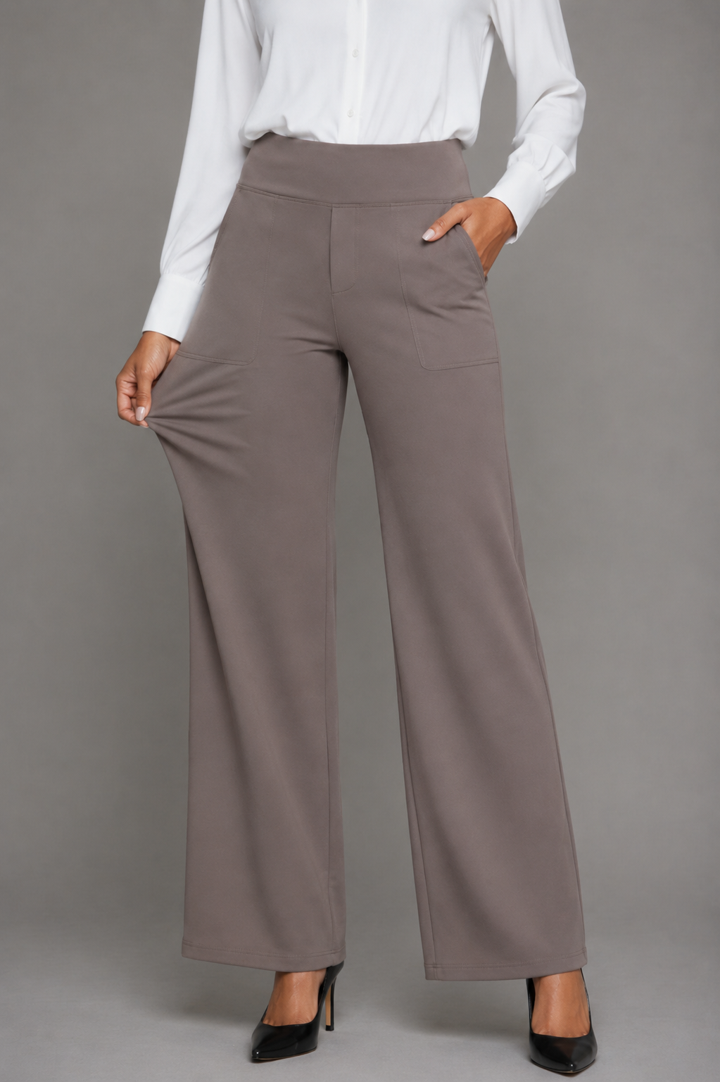 EffortlessFit™ High-Waist Business Pants
