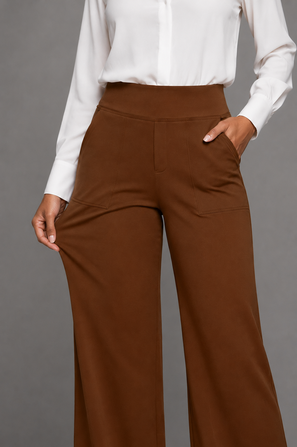 EffortlessFit™ High-Waist Business Pants